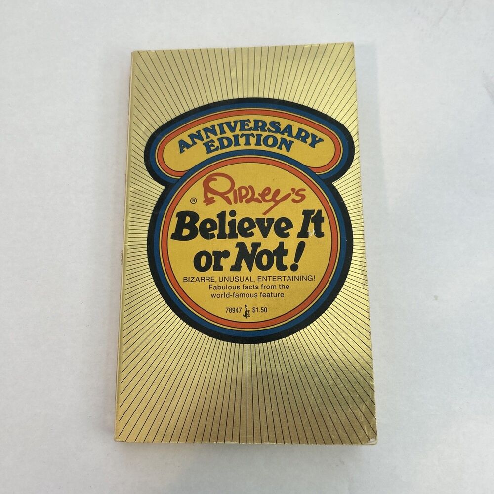 ANNIVERSARY EDITION - RIPLEY'S BELIEVE IT OR NOT - 1975 - PAPERBACK